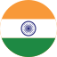 India circle flag icon