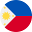 Philippines circle flag icon
